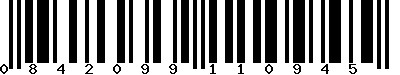 EAN-13 : 0842099110945