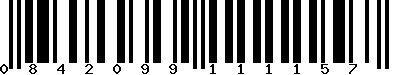 EAN-13 : 0842099111157