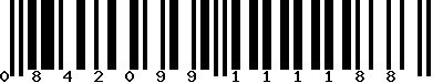 EAN-13 : 0842099111188