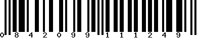 EAN-13 : 0842099111249