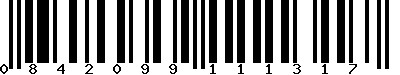 EAN-13 : 0842099111317