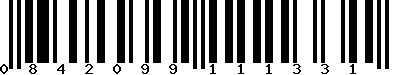 EAN-13 : 0842099111331