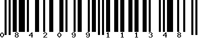 EAN-13 : 0842099111348