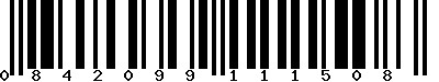 EAN-13 : 0842099111508