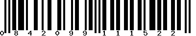 EAN-13 : 0842099111522