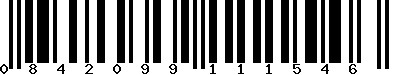 EAN-13 : 0842099111546