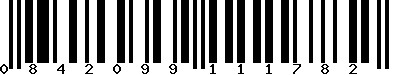 EAN-13 : 0842099111782