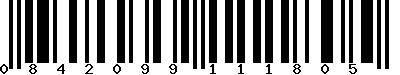 EAN-13 : 0842099111805