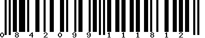 EAN-13 : 0842099111812