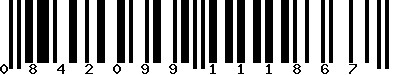 EAN-13 : 0842099111867