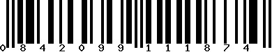 EAN-13 : 0842099111874