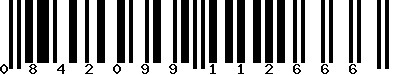 EAN-13 : 0842099112666