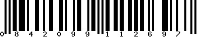 EAN-13 : 0842099112697
