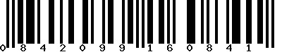 EAN-13 : 0842099160841