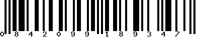 EAN-13 : 0842099189347