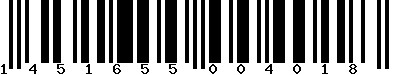 EAN-13 : 1451655004018