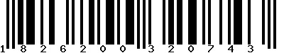 EAN-13 : 1826200320743