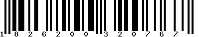 EAN-13 : 1826200320767