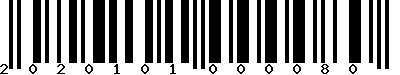 EAN-13 : 2020101000080