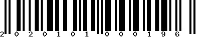 EAN-13 : 2020101000196