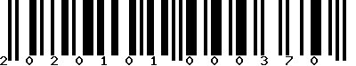 EAN-13 : 2020101000370