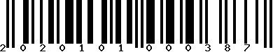 EAN-13 : 2020101000387