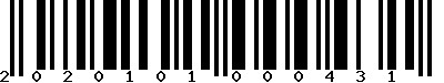 EAN-13 : 2020101000431