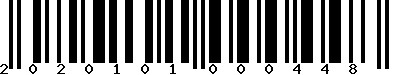 EAN-13 : 2020101000448