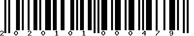 EAN-13 : 2020101000479