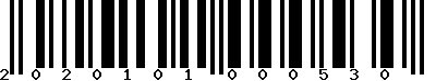 EAN-13 : 2020101000530