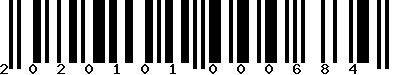 EAN-13 : 2020101000684