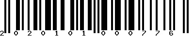 EAN-13 : 2020101000776