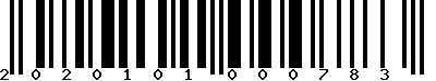 EAN-13 : 2020101000783