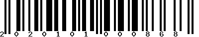 EAN-13 : 2020101000868