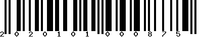 EAN-13 : 2020101000875