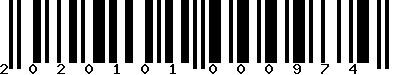 EAN-13 : 2020101000974