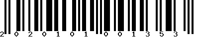 EAN-13 : 2020101001353