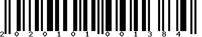 EAN-13 : 2020101001384