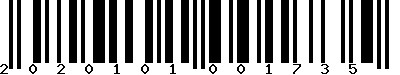 EAN-13 : 2020101001735