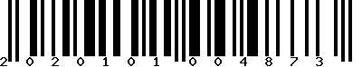EAN-13 : 2020101004873