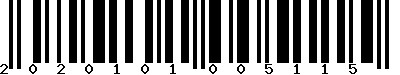 EAN-13 : 2020101005115