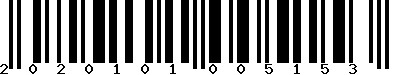 EAN-13 : 2020101005153
