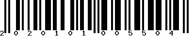 EAN-13 : 2020101005504