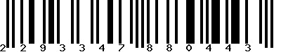 EAN-13 : 2293347880443