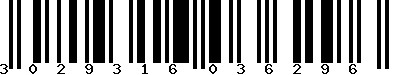 EAN-13 : 3029316036296