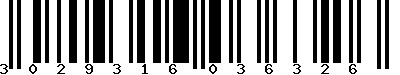 EAN-13 : 3029316036326