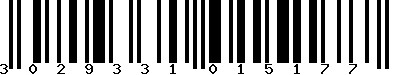 EAN-13 : 3029331015177
