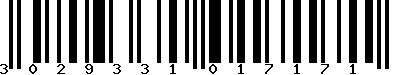 EAN-13 : 3029331017171