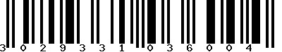 EAN-13 : 3029331036004