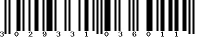 EAN-13 : 3029331036011